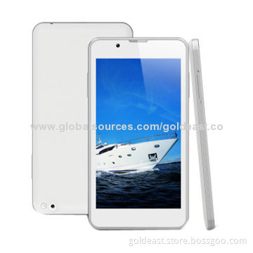 6-inch WVGA Tablets, 854x480P/MTK8312/Dual-core 1.2GHz/Support 2G/3G Module/Built-in Wi-Fi/Bluetooth